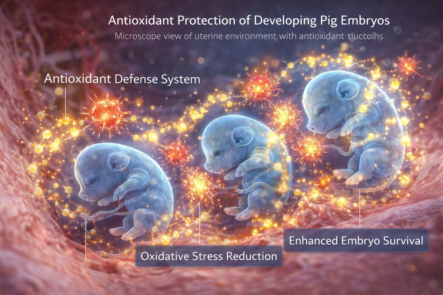 胚胎抗氧化保護機制